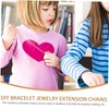 Operitacx 32 Pcs Bracelet Extender Necklace Extender Trendy Necklaces Making