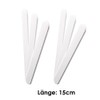Cosmetic Spatulas White Kosmetex for Applying and Removing Creams from