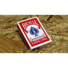 Murphy's Magic Supplies, Inc. Bicycle Maiden Back (Red) by US Playing Card Co