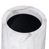 Marble Pattern Pen Holder Beautiful Marble Pattern Anti Slip ABS