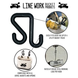 2" Bucket Hook 100lbs Working Load Limit