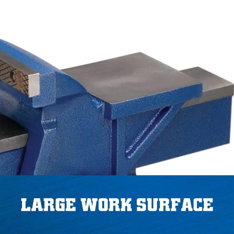 WILTON General Purpose Bench Vise, 6" Jaw Width, 5” Jaw