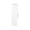 KOMBIUDA Disposable Chinrest Paper for Optometry Equipment Durable Smooth Edges