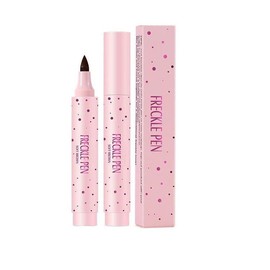 Freckle Pen Faux Freckle Pen Colour Pop Freckle Pen Supernaturally Realistic Freckles Makeup Brush Fantastic Freckles Pen Long-lasting Waterproof Soft-point Absorbent Pen For a Natural and Easy Makeup Look - Color: Double