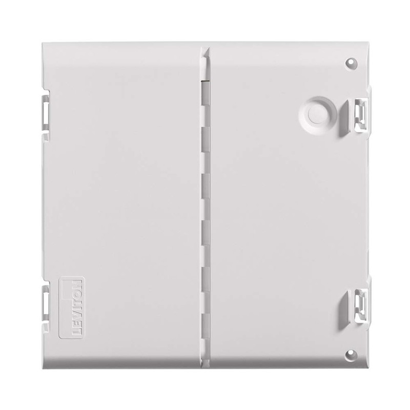 Leviton 14" Structured Media Center Vented Hinged Door Only, Wireless,