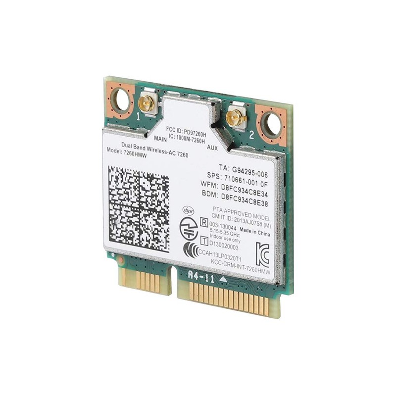 For 7260AC 7260HMW PCI-E 2.4G/5G Dual Band Wireless Bluetooth 4.0