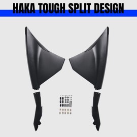 HAKA TOUGH Front Fender for Can Am Maverick X3 Accessories 2017-2025, Front Fender for Can Am X3 Max Accessories 17-24, Replace #705012456, 705012457