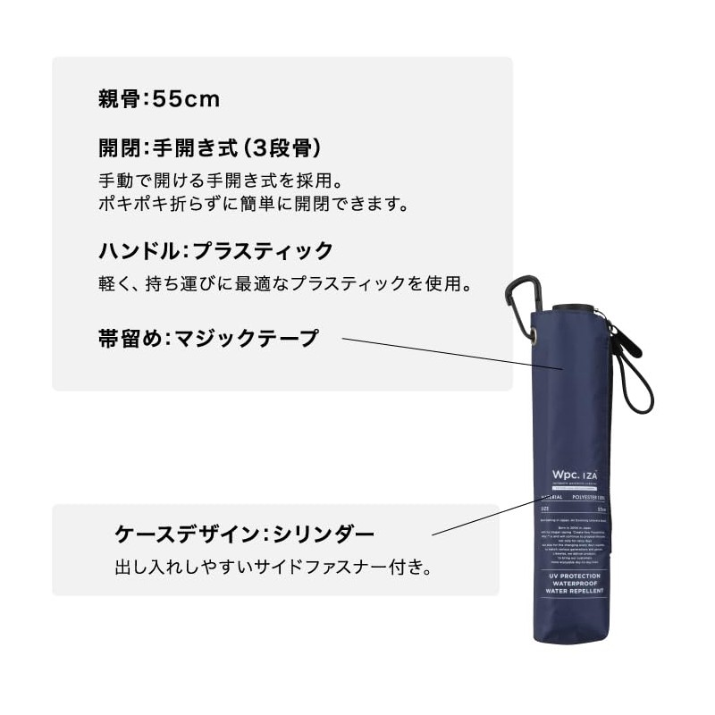 Wpc. IZA Type: Light & SLIM Black [100% Light Shading