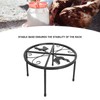 Chicken Feeder Metal Stand Indoor Outdoor Iron Flower Pot Holder