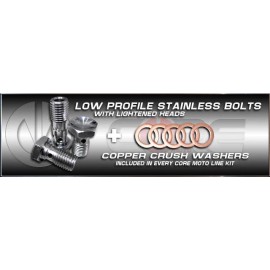 Core Moto USA SUZUKI DR-Z400S DUAL SPORT 2000-2016 CORE MOTO MX FRONT & REAR BRAKE LINE KITBLK