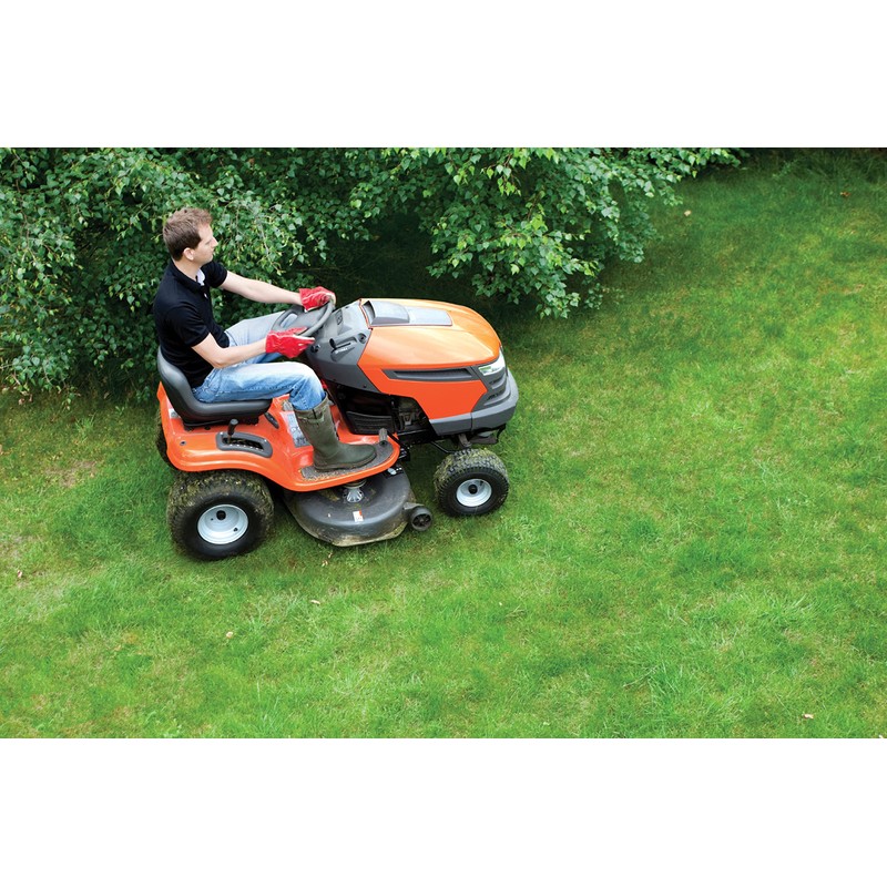 Marathon 16x6.50-8" Flat Free Tire on Wheel, 3" Hub, 3/4"