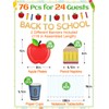 Alphatool Back to School Party Tableware Decoration Set Serves 24
