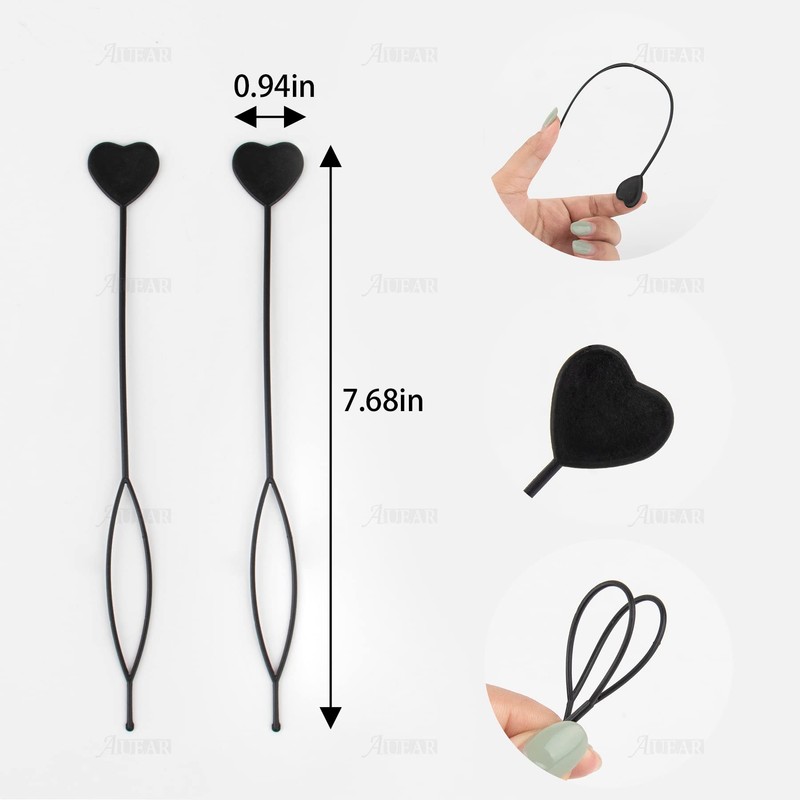 AUEAR Pull Hair Pin Quick Beader for Loading Beads, Automatic