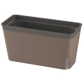 Richell 700962 Mielno Plus Planter 27 Type N Dark Brown Bottom Water Supply Soil Capacity 0.7 L Water Capacity 0.7 L