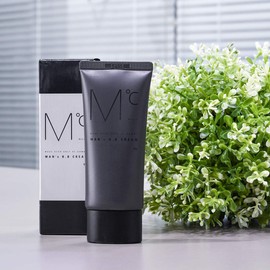 MdoC BB Cream Men's Bremish Cream UV Protection (SPF 30 PA++ Large Capacity, 1.8 oz (50 g)) High Coverage Power, Uniform Skin Tone