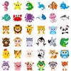 Hebayy 1800 PCS Round Animal Stickers, 36 Designs Wild/Farm/Marine Animal