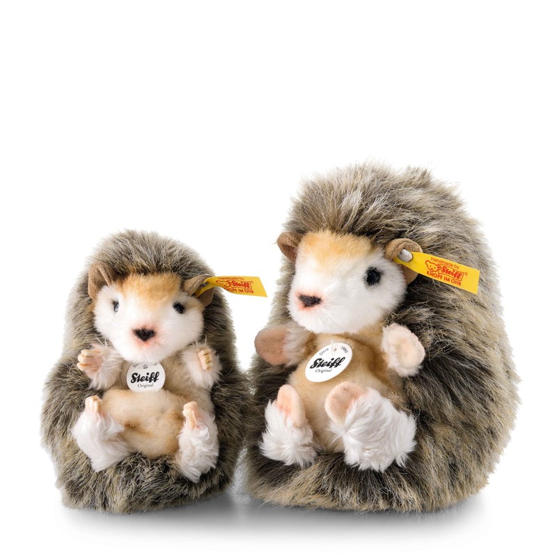 Steiff JOGGI Brown Baby Hedgehog – Cherished Heirloom Plush Toy,