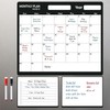 SVNOOC Planning Boards Dry Erase Calendar Kit Weekly Planner Monthly