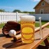 17oz Acrylic Mug with Handle,Baseball Gifts for Men, Beer Cup