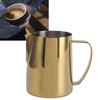 Milk Frothing Pitcher 304 Stainless Steel Coffee Steaming Pitcher Multipurpose