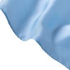 Cyzlland - Bufandas para mujer, 100% seda, largas, ligeras, Azul