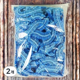 Nanri Sisters dyeing vinyl hair perm hair oil color disposable vinyl self-dying hair cap 100p 2 pcs blue / 난리시스터즈 염색비닐 헤어펌 헤어오일 컬러 일회용 비닐 셀프 염색 헤어캡 100p 2개 블루