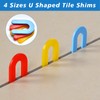 U Plastic Shims for. Horseshoe Shim Shape 1/16 Inch Tile