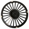 Red Hawk CAP-0002 Wheel Cover Compatible With/Replacement For E-Z-GO 19241G1,