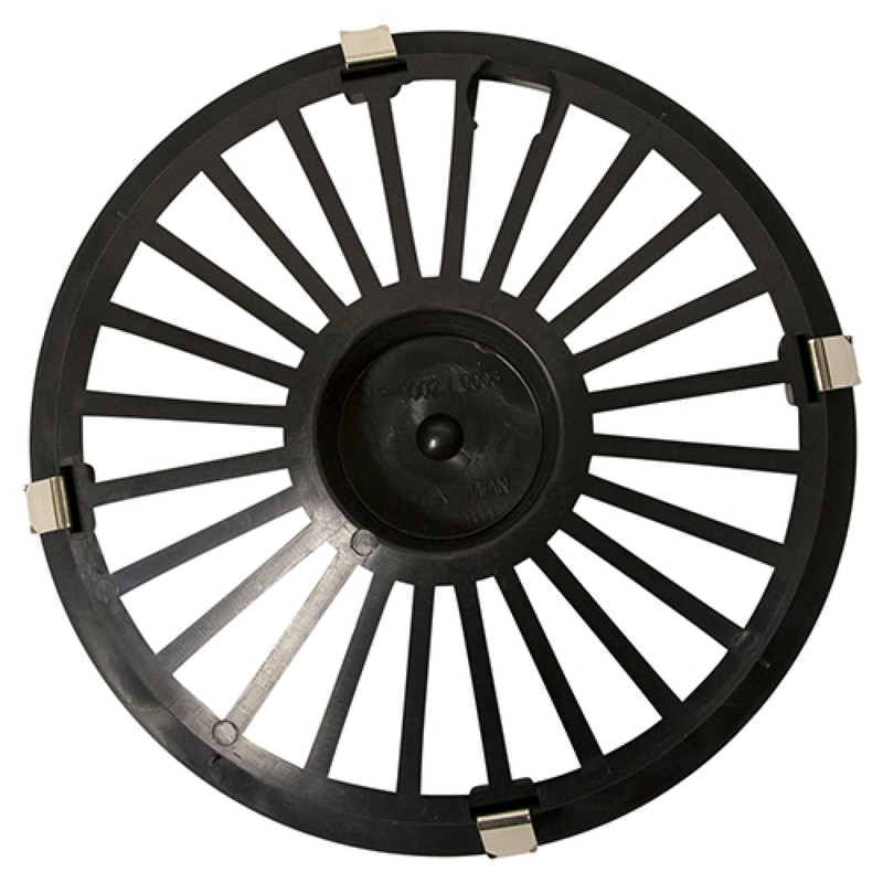 Red Hawk CAP-0002 Wheel Cover Compatible With/Replacement For E-Z-GO 19241G1,