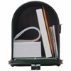 Plexon Outside Сurbside Horizontal Classic Mailbox, Dark Green, 20-1/2"L x