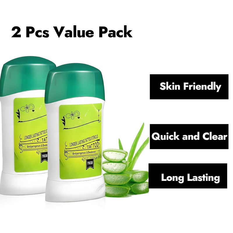 MIUXIA Tattoo Stencil Paper Transfer Gel Combo Kit - 100