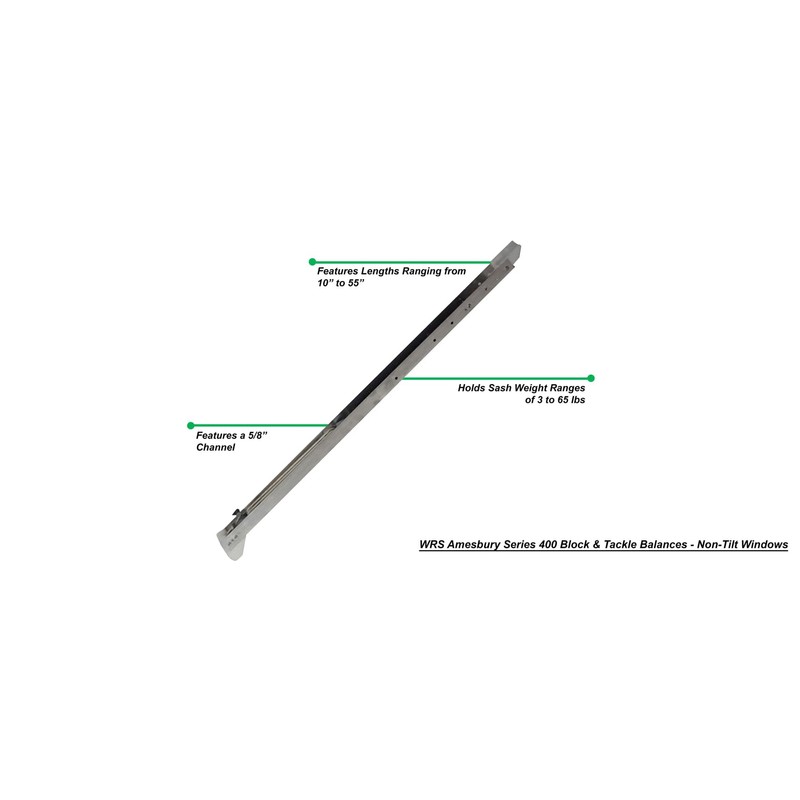 WRS Amesbury Series 400 Block & Tackle Window Balance –