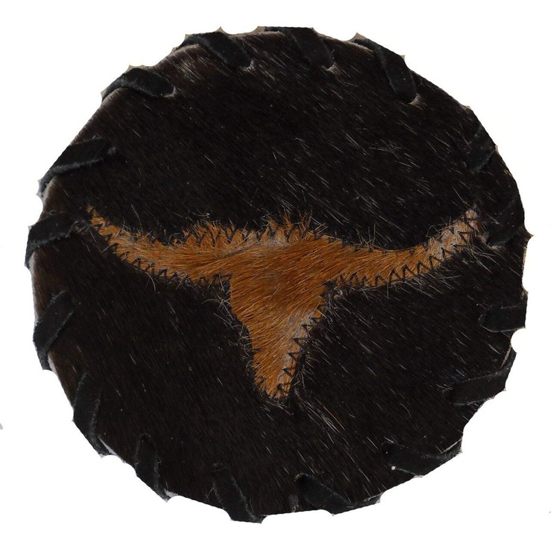 Cowhide Coaster