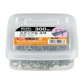 Elpa S-34B300P Step Tackle Cord, Neatly Organized, 3/4, Inner Diameter: 0.3 inches (8.0 mm), White, VVF, 0.06 inches (1.6 mm) x 2 Cores, 300 Pieces