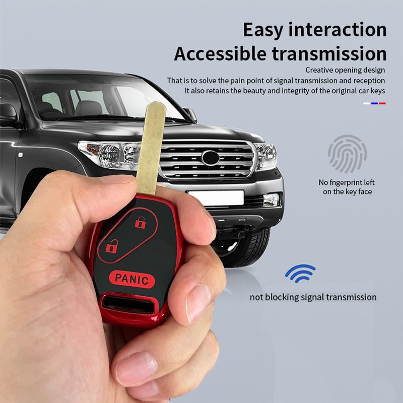 AIOEUOIA for Honda Key Fob Shell Keyless Entry Systems Fit