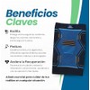 HYRS Rodillera Elástica Antideslizante Compresión Ejercicio Unisex Azul TCH