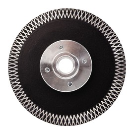 Diapro 4.5" Tile Cutting Blade Diamond Blade with Flange for Cutting and Grinding Porcelain Tile Granite Marble