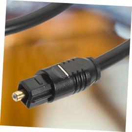 KOMBIUDA 2pcs Optical Audio Cable Male to Male Fiber Cable for Tv Home Theater and Hi Fi Audio Systems Durable Plated Connectors Easy to Install
