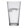 HullSpeed Designs Alligator Engraved Pint & Beer Glasses (Set of