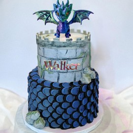 3D Printed Dragon Blue Crystal Dragon Home Decor Executive Desk Toys Home Office Decor Desk Toys for Birthday Party