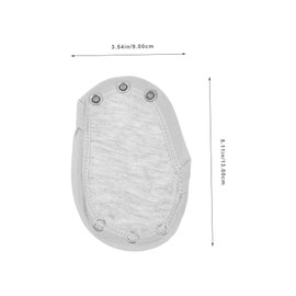 FOMIYES 4pcs Boy Girl Hoodie Extensions for Toddlers Romper Crotch Extenders Nappy Covers