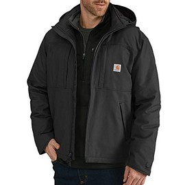 Carhartt mens Full Swing Cryder Jacket (Big & Tall) Work Utility Outerwear, Black, XX-Large Big Tall US