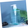 BIUDECO 2pcs Petg Pump Bottles for Essential Oils Portable Refillable