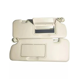 OE 83230-T0A-H11 Car Left Driver Side Sun Visor with Vanity Mirror Light for Honda CR-V 2011-2015Size: 40-1-15CM, Color: Pink