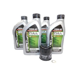1990-2022 Kawasaki Ninja ZX-6 ZX-6R ZX-6RR OEM Full Synthetic Oil Change KAW107