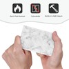 White Grey Marble Blank Wall Plate One Gang Decorative Light