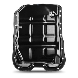 Engine Oil Pan with Drain Plug Compatible with Kia Optima Sorento Sportage Forte Koup Hyundai Tucson Sonata Santa Fe 2010-2017 Replace 264-359, 215102G500