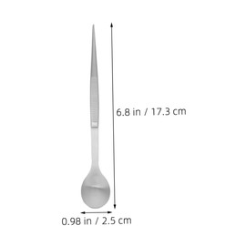 Ciieeo Stainless Steel Tasting Spoon Tweezers Set Chef's Tool for Cooking Food Preparation and Plating