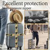 CREATCABIN 2Pcs Luggage Straps for Suitcase Belt TSA Approved Travel