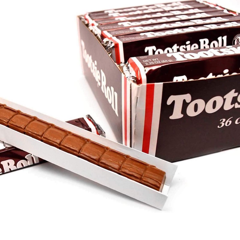 Tootsie Roll Bars, Original Classic Size, Peanut Free, Gluten Free
